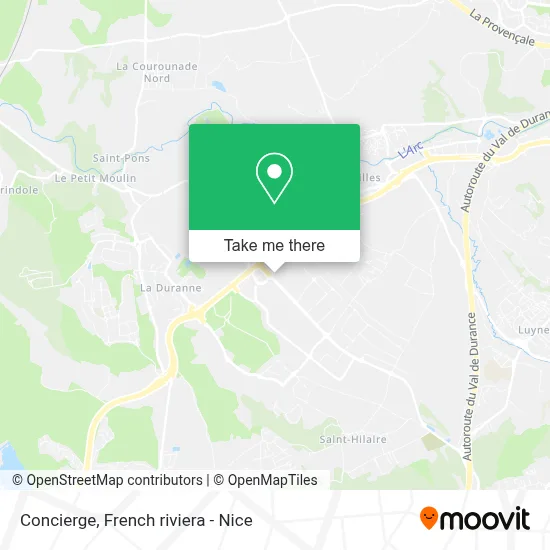 Conciergerie map