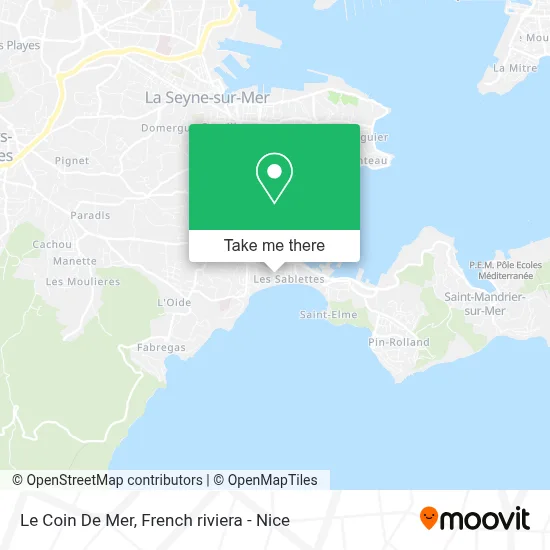 Le Coin De Mer map