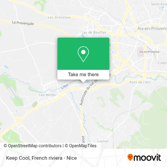 Keep Cool map