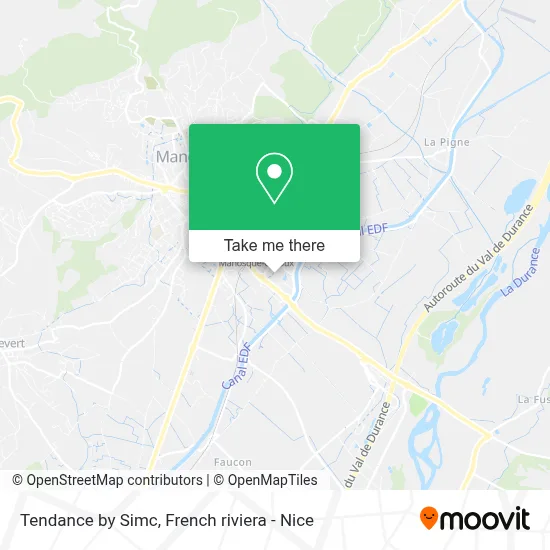 Tendance by Simc map