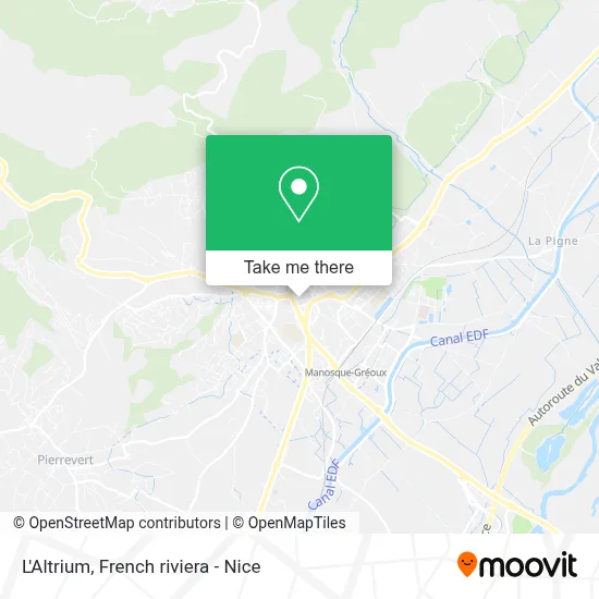 L'Altrium map