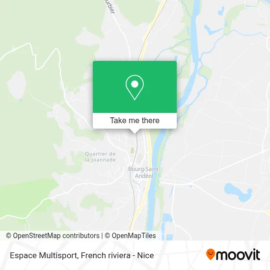 Espace Multisport map