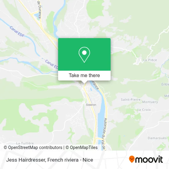 Jess Coiffure map