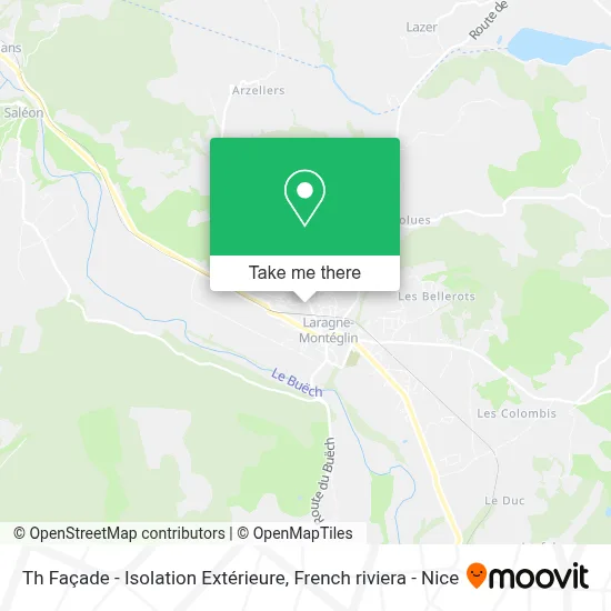 Th Façade - Isolation Extérieure map