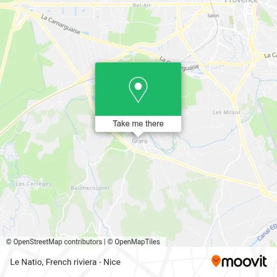 Le Natio map