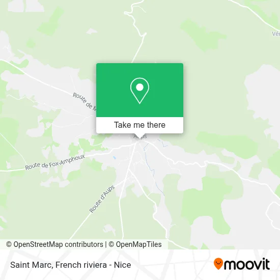 Saint Marc map