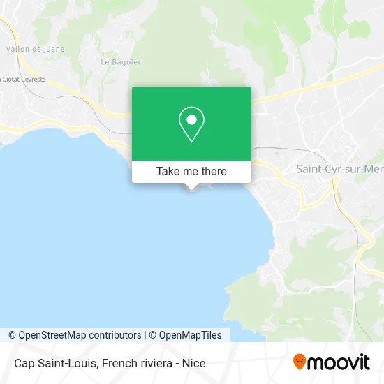Cap Saint-Louis map