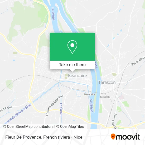 Fleur De Provence map