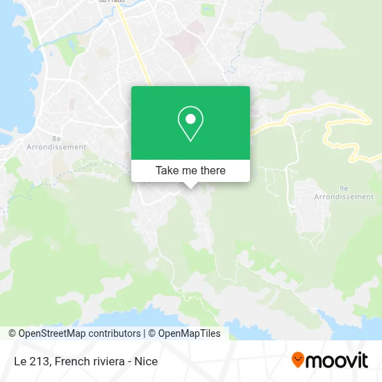Le 213 map