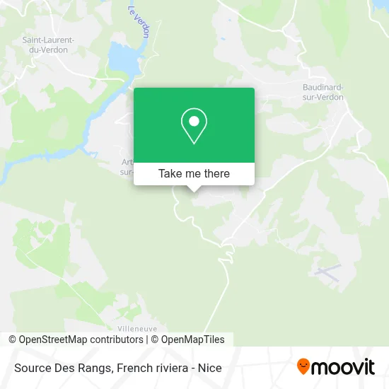 Source Des Rangs map