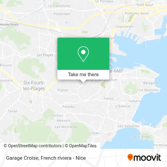 Garage Croise map