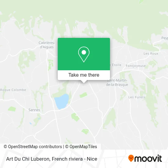Art Du Chi Luberon map