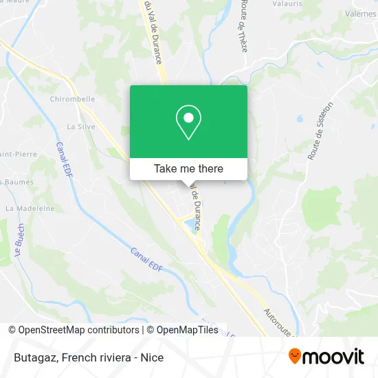 Butagaz map