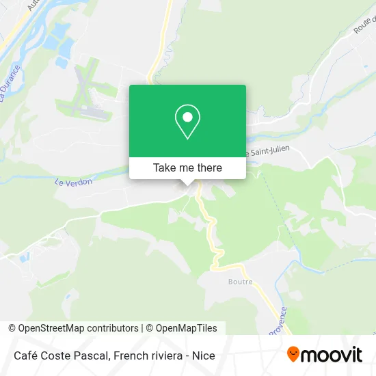 Café Coste Pascal map