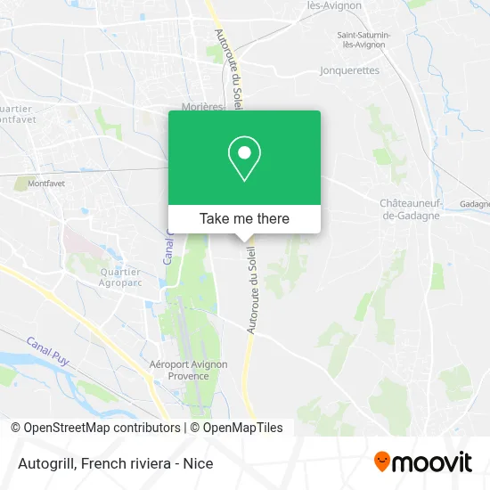 Autogrill map