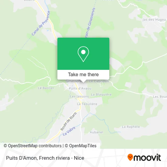 Puits D'Amon map