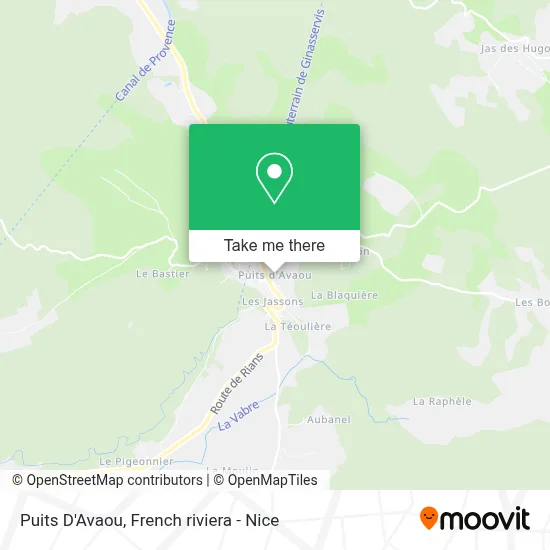 Puits D'Avaou map
