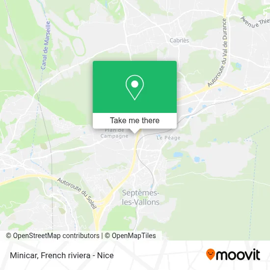 Minicar map