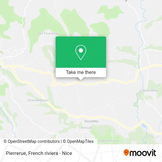 Pierrerue map