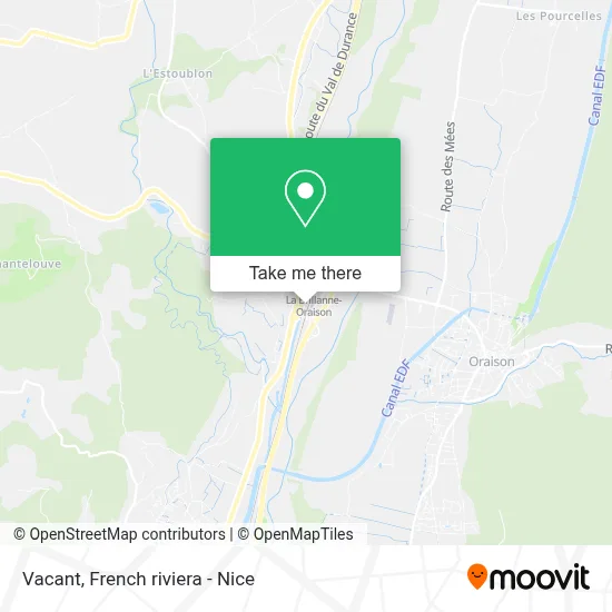 Vacant map