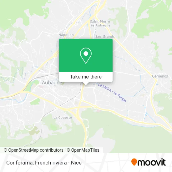 Conforama map