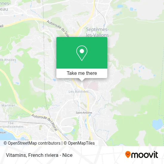 Vitamines map