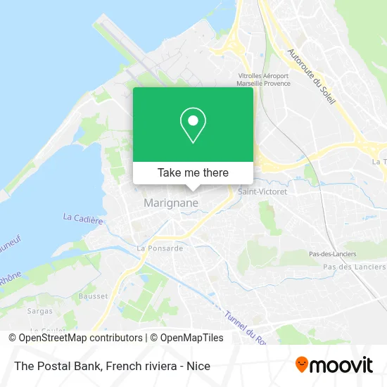 La Banque Postale map