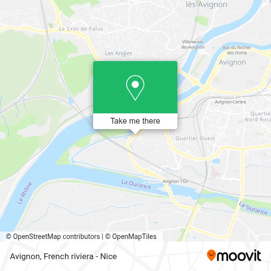 Avignon map