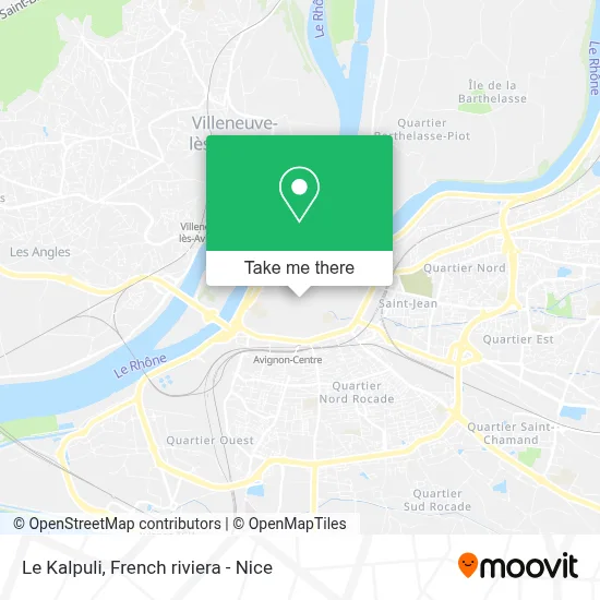 Le Kalpuli map
