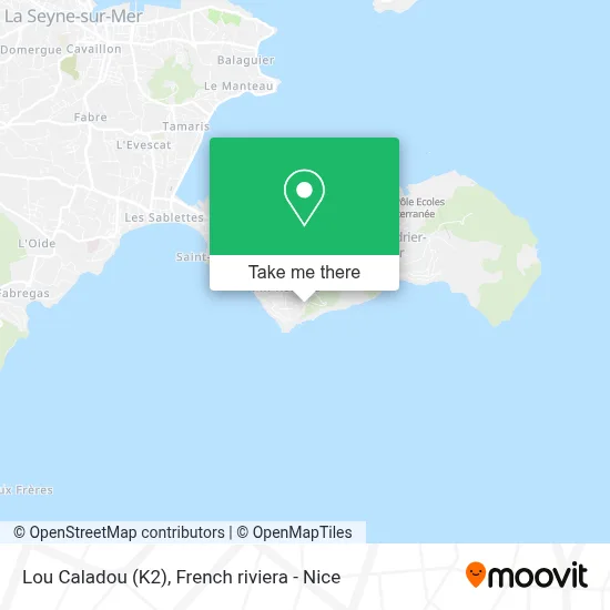 Lou Caladou (K2) map