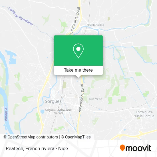 Reatech map