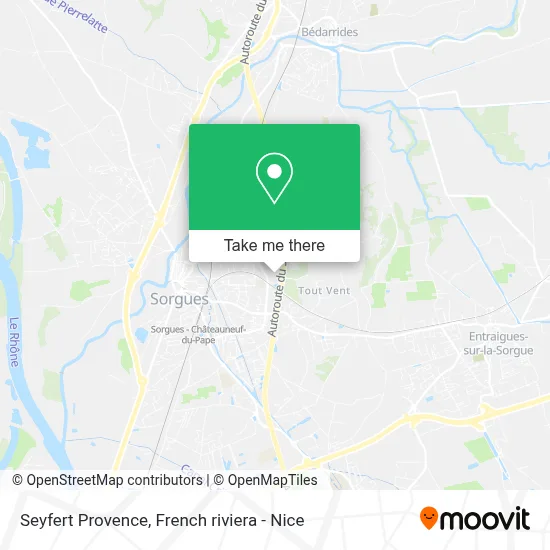 Seyfert Provence map