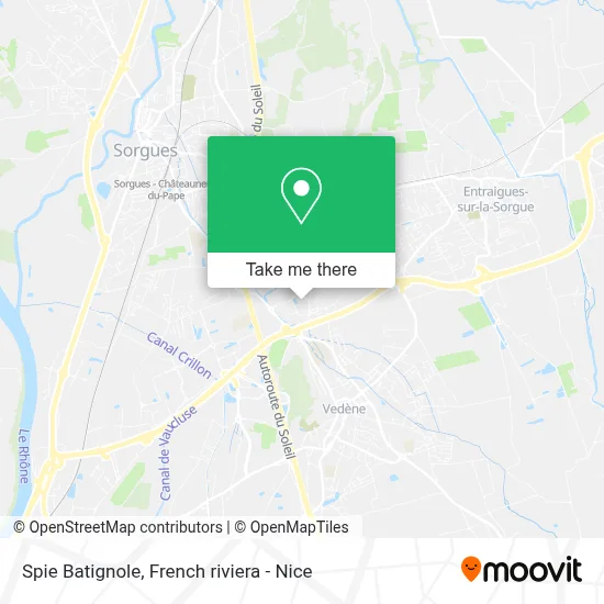 Spie Batignole map