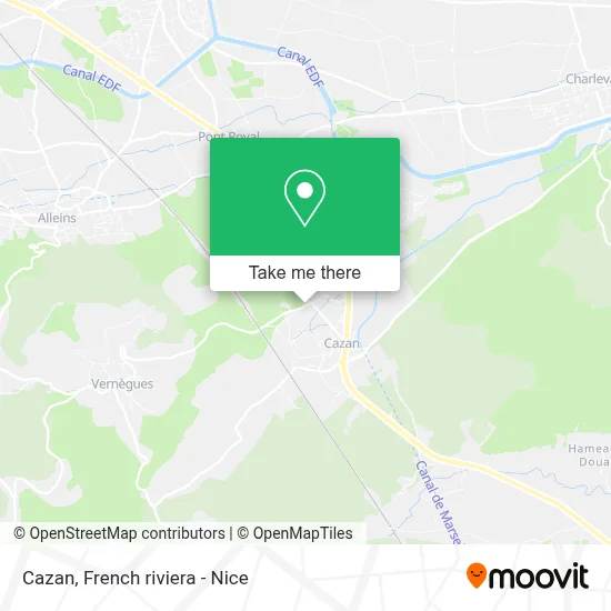 Cazan map