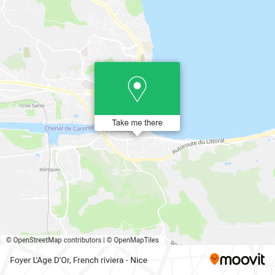 Foyer L'Age D'Or map