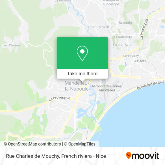Rue Charles de Mouchy map