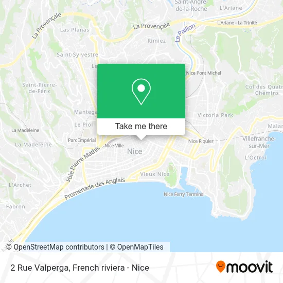 2 Rue Valperga map