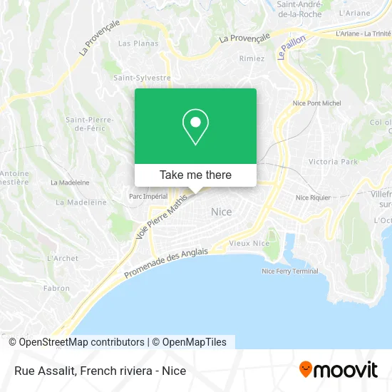 Rue Assalit map