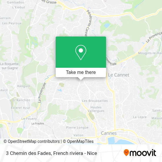 3 Chemin des Fades map