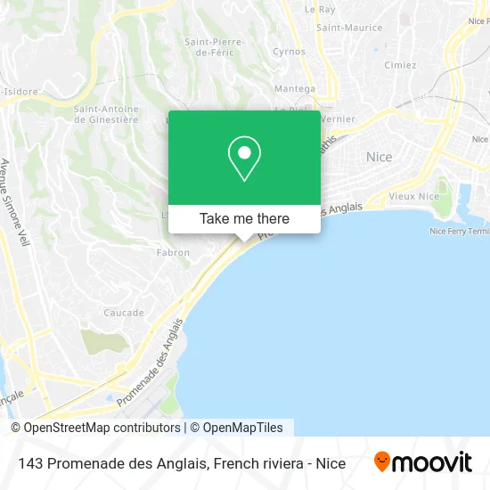 143 Promenade des Anglais map