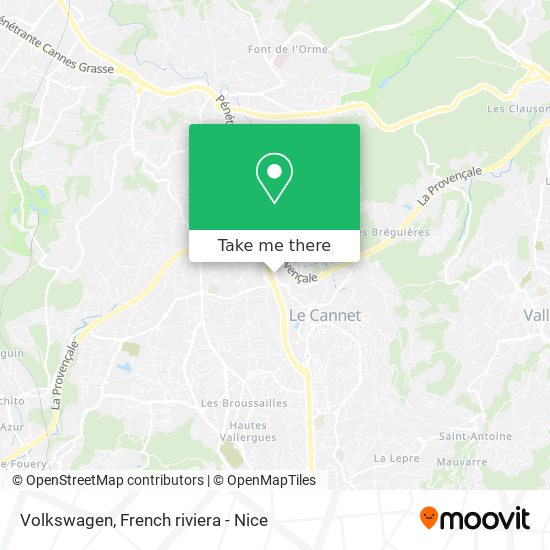 Volkswagen map