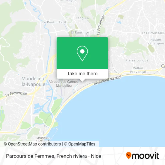 Parcours de Femmes map