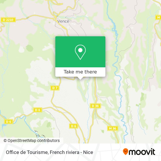 Office de Tourisme map