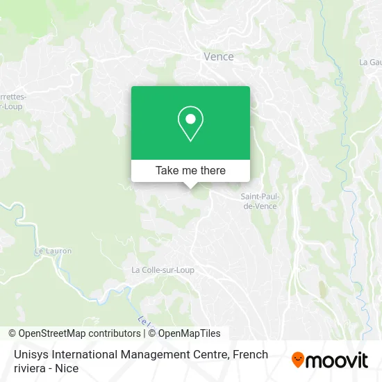 Unisys International Management Centre map