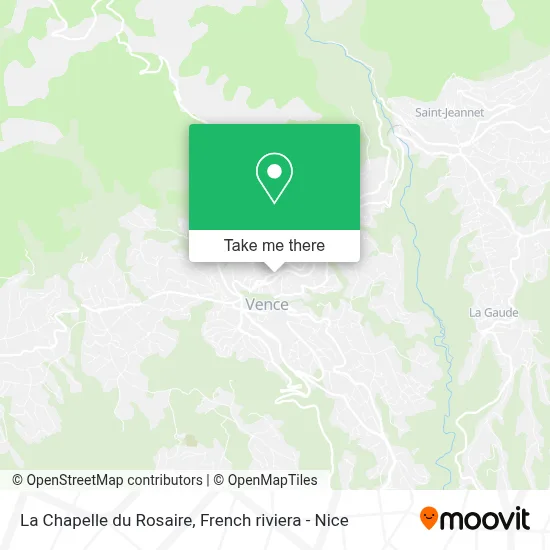 La Chapelle du Rosaire map