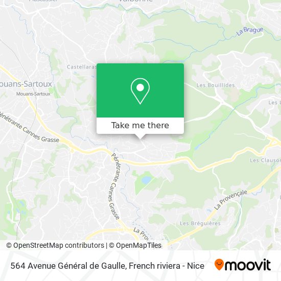 564 Avenue Général de Gaulle map