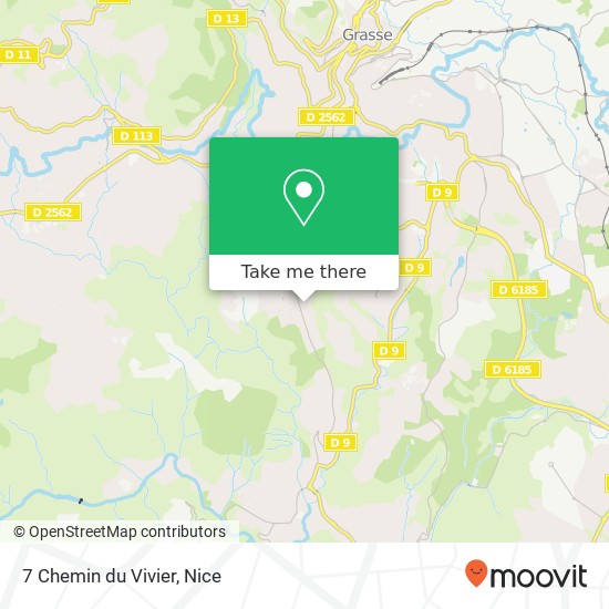 7 Chemin du Vivier map