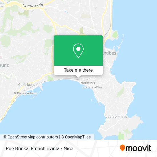 Rue Bricka map