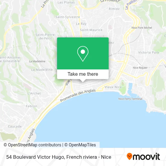 54 Boulevard Victor Hugo map