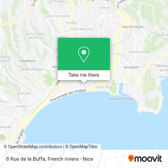 8 Rue de la Buffa map